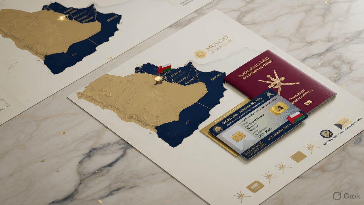 Oman Golden Visa for GCC Residents - Investment Residency Options for UAE, Saudi Arabia & Other GCC Expats (2026 Guide)